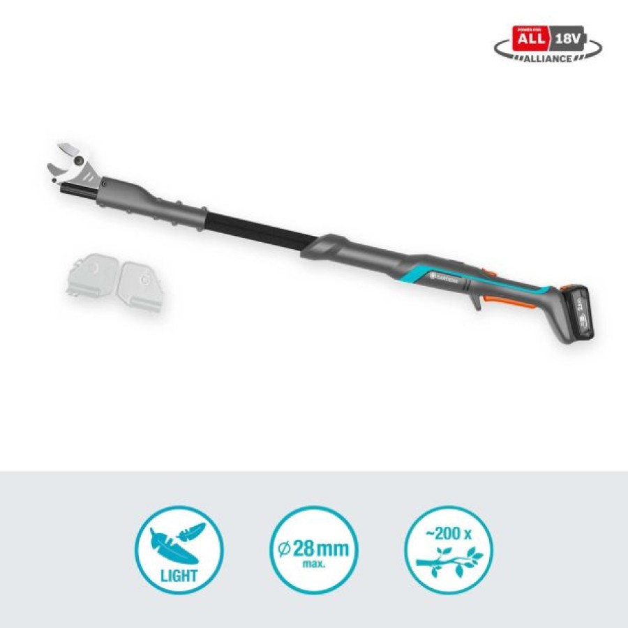 AKUMULATORSKE ŠKARJE GARDENA EASYCUT 110/18V P4A SET - slika 8