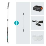 AKUMULATORSKE ŠKARJE GARDENA TELESKOPSKE HIGHCUT 360 18V ZA VEJE P4A SET - slika 10