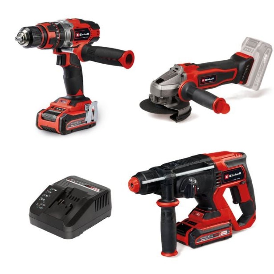 AKUMULATORSKI SET EINHELL TE-TK 18/3 LI CD+AG+HD