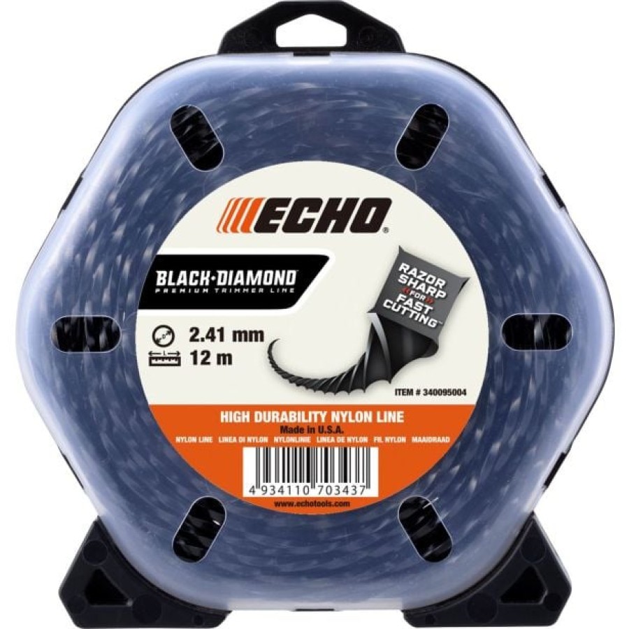 DEL ZA KOSILNICO ECHO LAX 2.41 MM X 12 M BLACK DIAMOND - slika 2