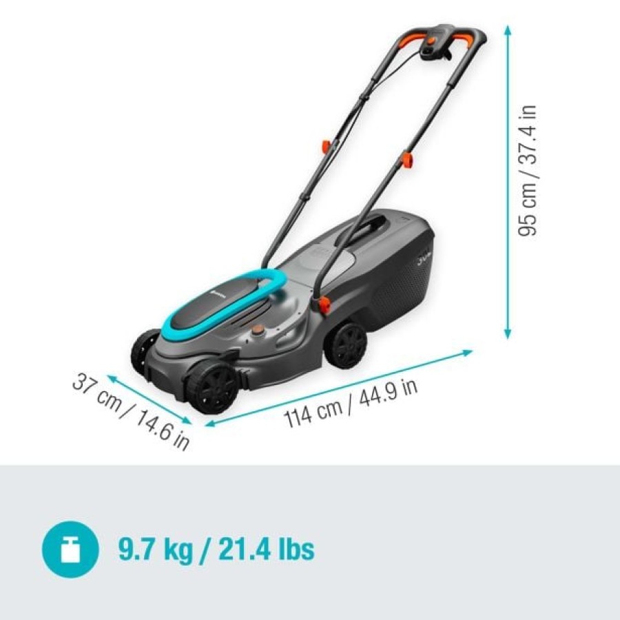 ELEKTRIČNA KOSILNICA GARDENA POWERMAX 32/1200 G2 - slika 4