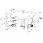 ELEKTRIČNA PEČICA ZA PICO COZZE 2,2 KW 43 CM - slika 10
