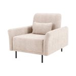 Udoben fotelj MODULO. Modularni pohištveni sistem oblazinjenega pohištva z nastavljivimi hrbtnimi naslonjali. Fotelju lahko po želji priključite tudi