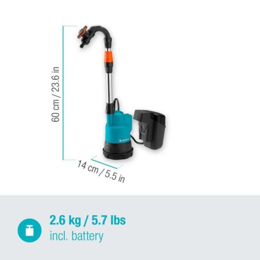 GARDENA BATERIJSKA POTOPNA ČRPALKA - slika 6