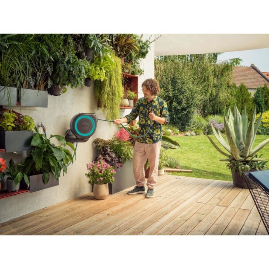 GARNITURA ZA ZALIVANJE GARDENA STENSKI NOSILEC ZA CEV 15 ROLL-UP AUTOMATIC S - slika 11