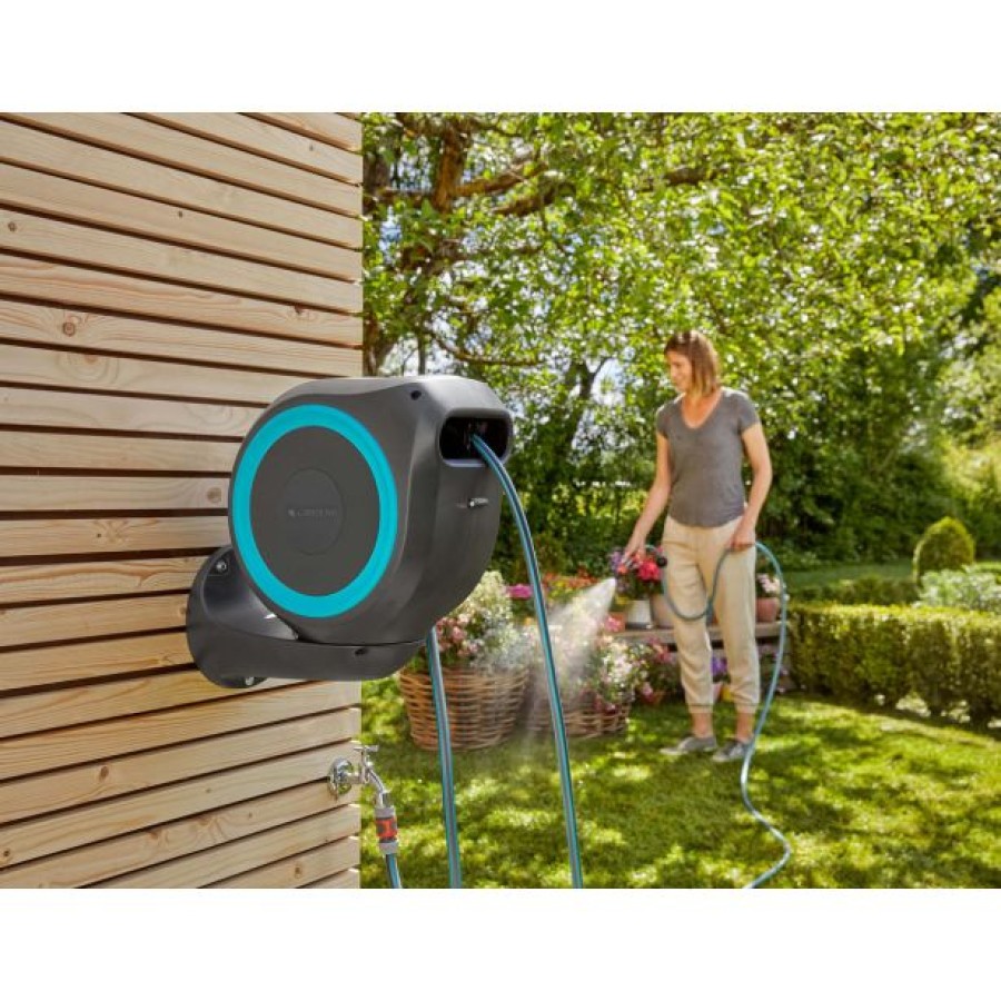 GARNITURA ZA ZALIVANJE GARDENA STENSKI NOSILEC ZA CEV 15 ROLL-UP AUTOMATIC S - slika 13