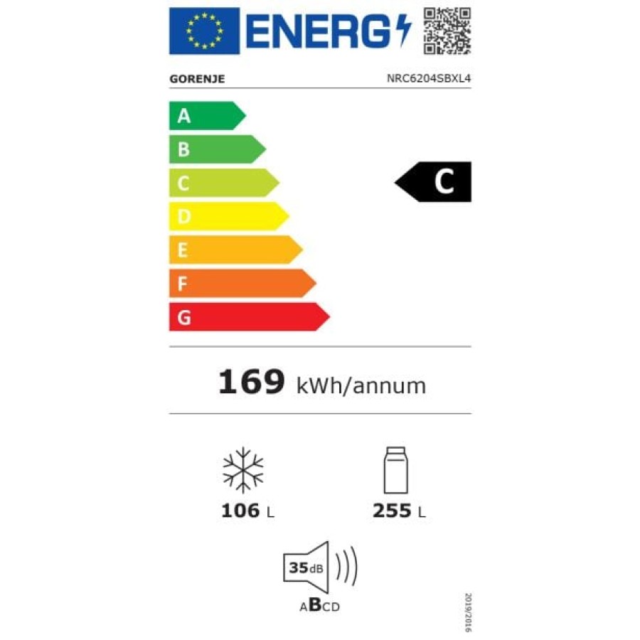 HLADILNIK IN ZAMRZOVALNIK GORENJE NRC6204SBXL4 - slika 10