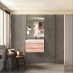 KOPALNIŠKA OMARICA Z OGLEDALOM KOLPA SAN TON 50 NW NAOMI - slika 2