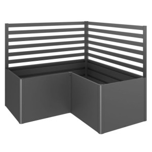 KOVINSKA VRTNA GREDA BIOHORT 201X201X91 CM REŠETKE (2 KOS.) L200