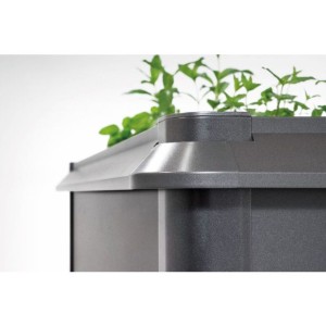 KOVINSKA VRTNA GREDA BIOHORT 61X110X4.2 CM ZAŠČITA PRED POLŽI 1X0.5