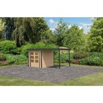 LESENA VRTNA HIŠKA KARIBU JUPITER A Z NADSTEŠ.2.35M 19MM ANTRACIT - slika 7