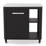 LETNA KUHINJA COZZE MIZA Z INOX PLOŠČO 90X60X90 CM (90527)