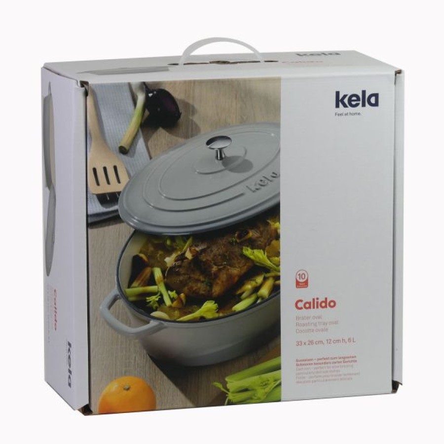 PEKAČ / MODEL ZA PEKO KELA 3.2 LITCALIDO OKROGLI ALUGUS SVETLO SIVA - slika 8