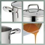 LONEC / KOZICA KELA 8 LIT FLAVORIA S POKROVKO 18/10 - slika 2