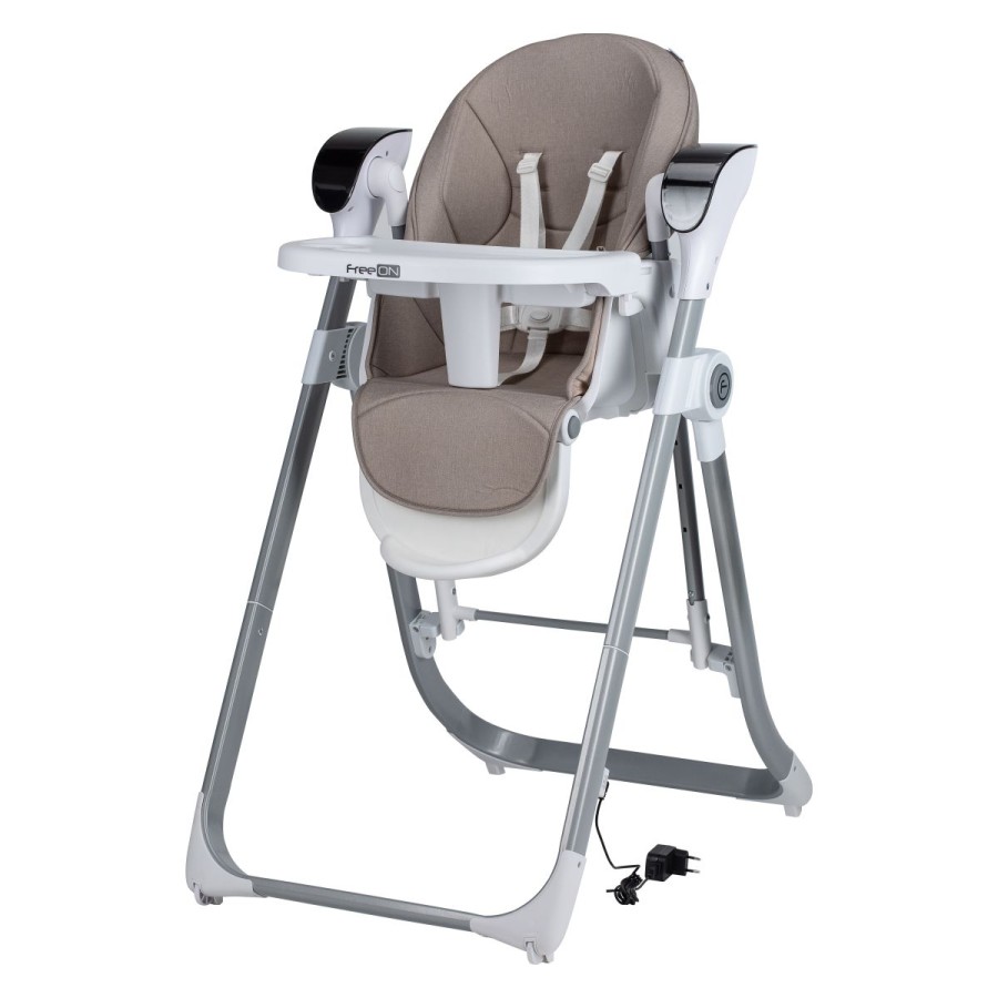 FreeON stol za hranjenje 2v1 Oli Deluxe beige - slika 3