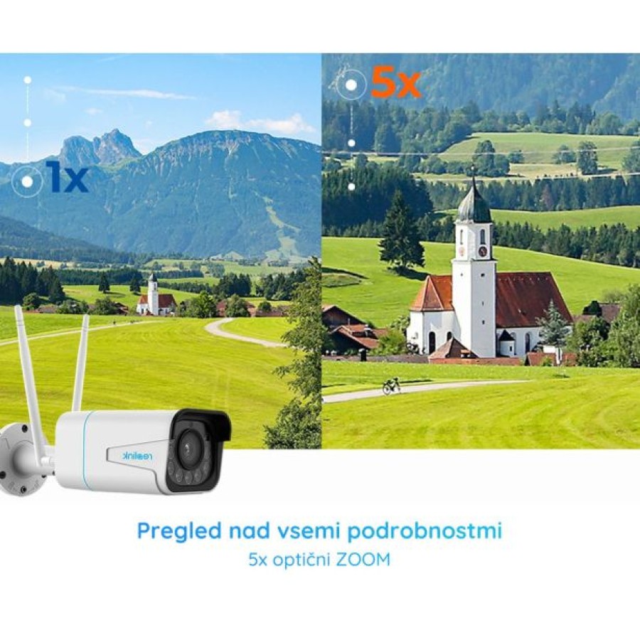PAMETNA KAMERA REOLINK W430 IP KAMERA BELA - slika 13