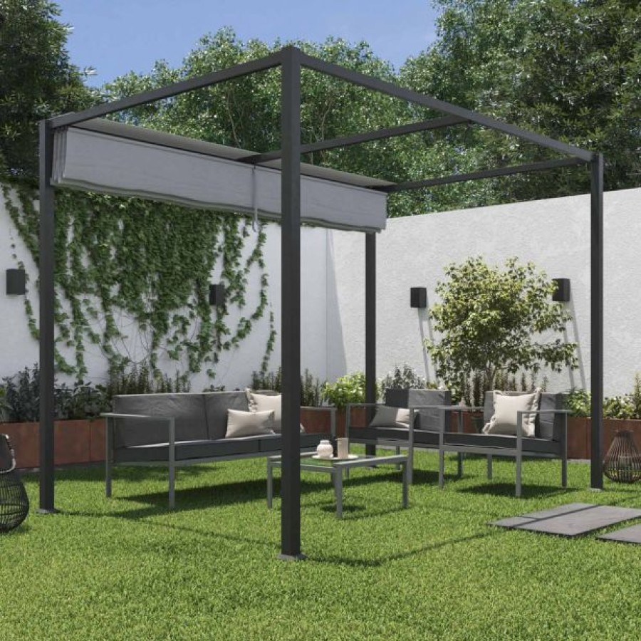 PERGOLA NATERIAL HORALI 200X300 ZLOŽLJIVA STREHA - slika 2