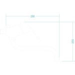 PIPA KUHINJSKA MQ LANA, STENSKA, ZA GRELNIK VODE
