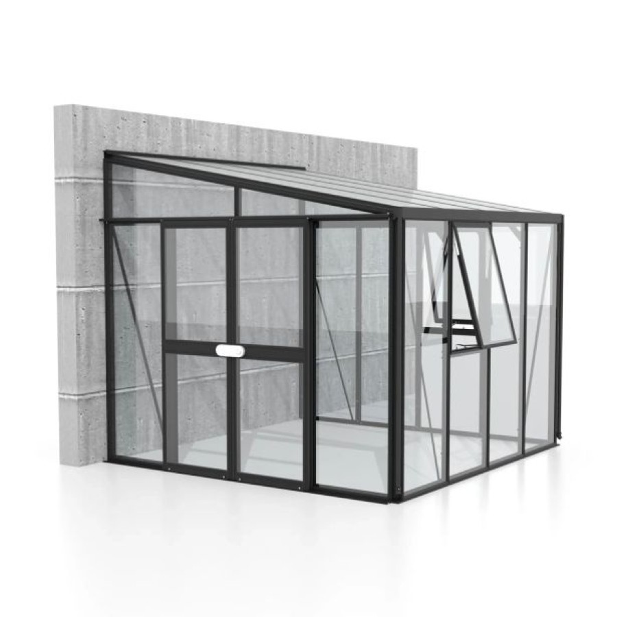 RASTLINJAK, STEKLO-V.PLOŠ VITAVIA ATHENA 7000 ESG/VP ČRNA 2.7X2.7M