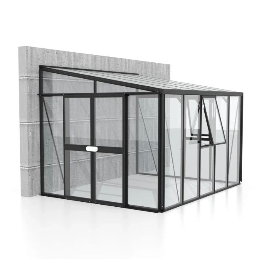 RASTLINJAK, STEKLO-V.PLOŠ VITAVIA ATHENA 8600 ESG/VP ČRNA 3.4X2.7M