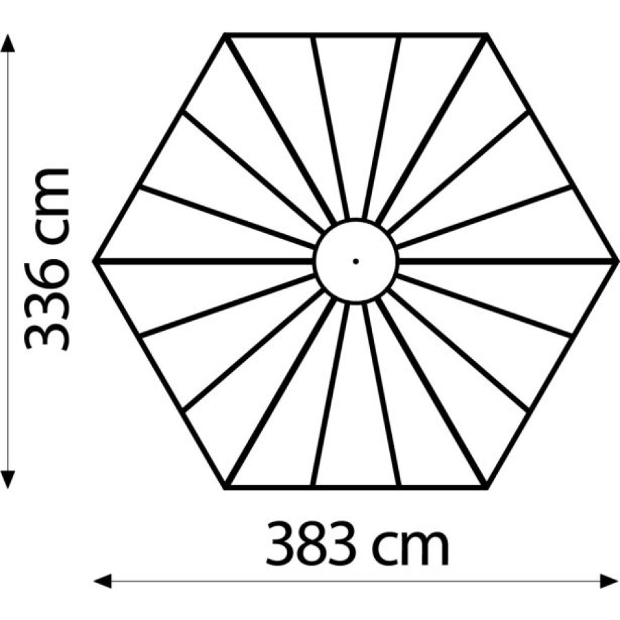RASTLINJAK, STEKLO-V.PLOŠ VITAVIA PAVILJON HERA 9000 ESG/VP 3/6MM ALU 3.8X3.8M - slika 4