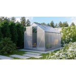 RASTLINJAK, VOLTE PLOŠČE VITAVIA PLANET 6200 HKP 6MM, 1,95X3,21M ALU - RASTLINJAK+OKVIR ZA TEMELJ - slika 2