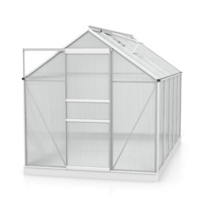 RASTLINJAK, VOLTE PLOŠČE VITAVIA PLANET 6200 HKP 6MM, 1,95X3,21M ALU - RASTLINJAK+OKVIR ZA TEMELJ