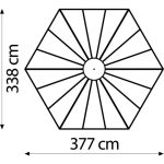 RASTLINJAK, VOTLE PLOŠČE VITAVIA CIRCUS 9000 6MM ZELENA 284X336X383 - slika 4