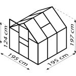 RASTLINJAK, VOTLE PLOŠČE VITAVIA COMET 3800 HKP4MM SMARAGDNA - slika 3