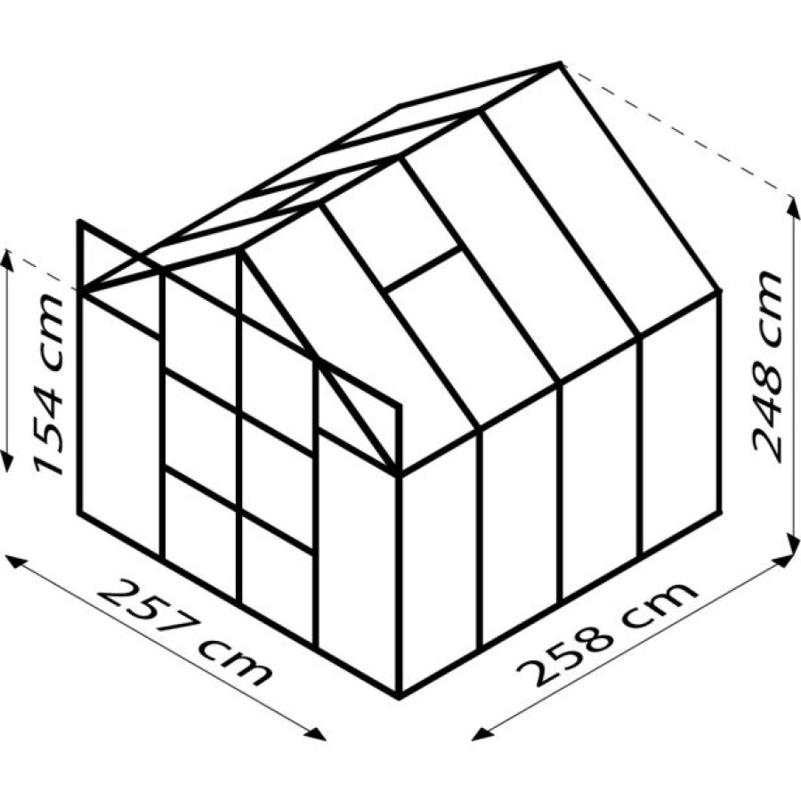RASTLINJAK, VOTLE PLOŠČE VITAVIA URAN 6700 HKP 4 MM ALUMINIJ 246X257X258 - slika 4