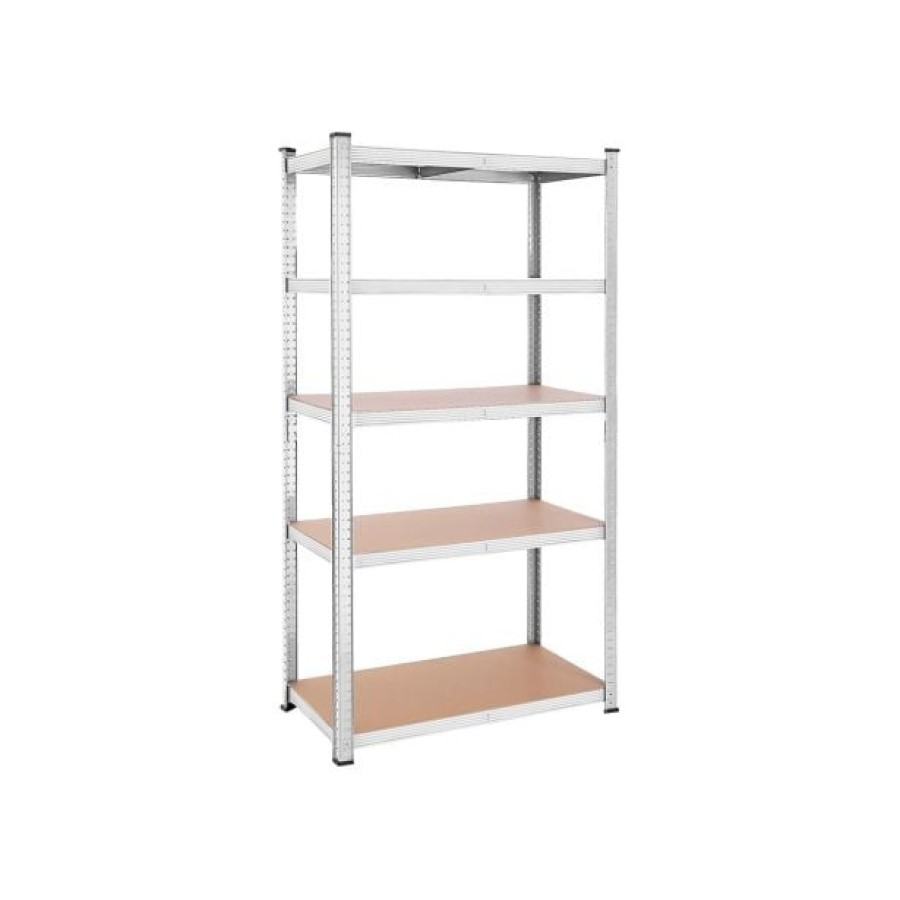REGAL SONGMICS 200X100X50 CM 5P/175KG GLR050E01 BEŽ-SREBRN