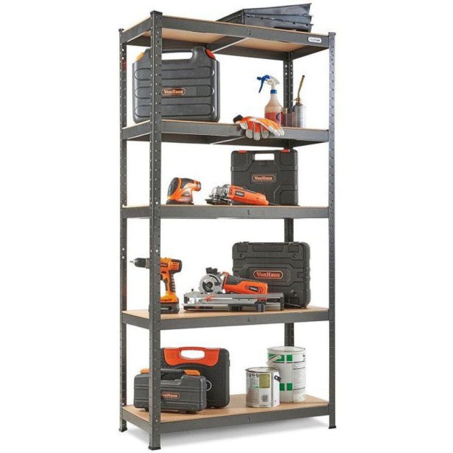 REGAL VONHAUS 5 POLIČNI MDF 1.8M - slika 8