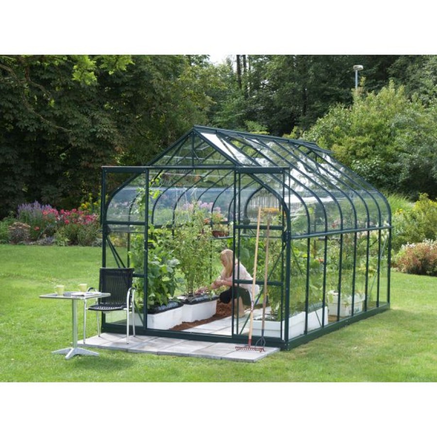 STEKLEN RASTLINJAK VITAVIA DIANA 11500 ESG 3MM SMARAGDNA 2.6X4.4M - slika 2