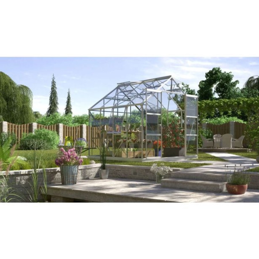 STEKLEN RASTLINJAK VITAVIA JUPITER 6700 ESG 3MM ALU 2.6X2.6M - slika 4