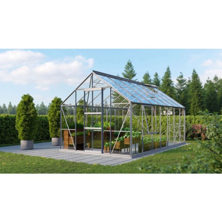 STEKLEN RASTLINJAK VITAVIA MERIDIAN 1 11500 ESG3MM ALU 2.6X4.45M - slika 6