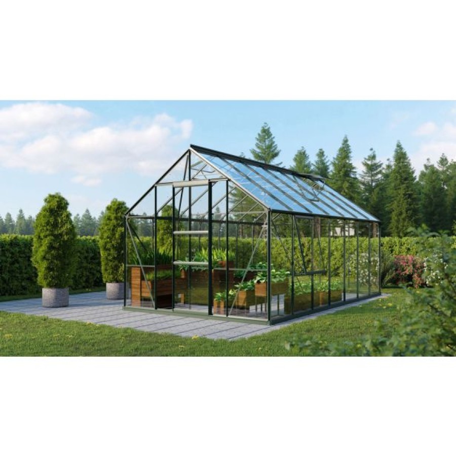 STEKLEN RASTLINJAK VITAVIA MERIDIAN 1 11500 ESG3MM SMARAGDNA 2.6X4.45M - slika 5