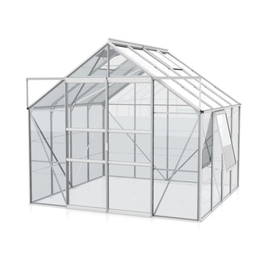 STEKLEN RASTLINJAK VITAVIA MERIDIAN 2 6700 ESG3MM ALU 2.6X2.6M - slika 3