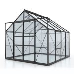 STEKLEN RASTLINJAK VITAVIA MERIDIAN 2 6700 ESG3MM ČRNA 2.6X2.6M