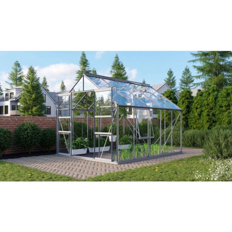 STEKLEN RASTLINJAK VITAVIA MERIDIAN 2 8300 ESG3MM ALU 2.6MX3.2M - slika 5