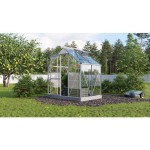 STEKLEN RASTLINJAK VITAVIA PLANET 2500 ESG 3MM, 1,95X1,31M ALU - RASTLINJAK+ OKVIR ZA TEMELJ - slika 2