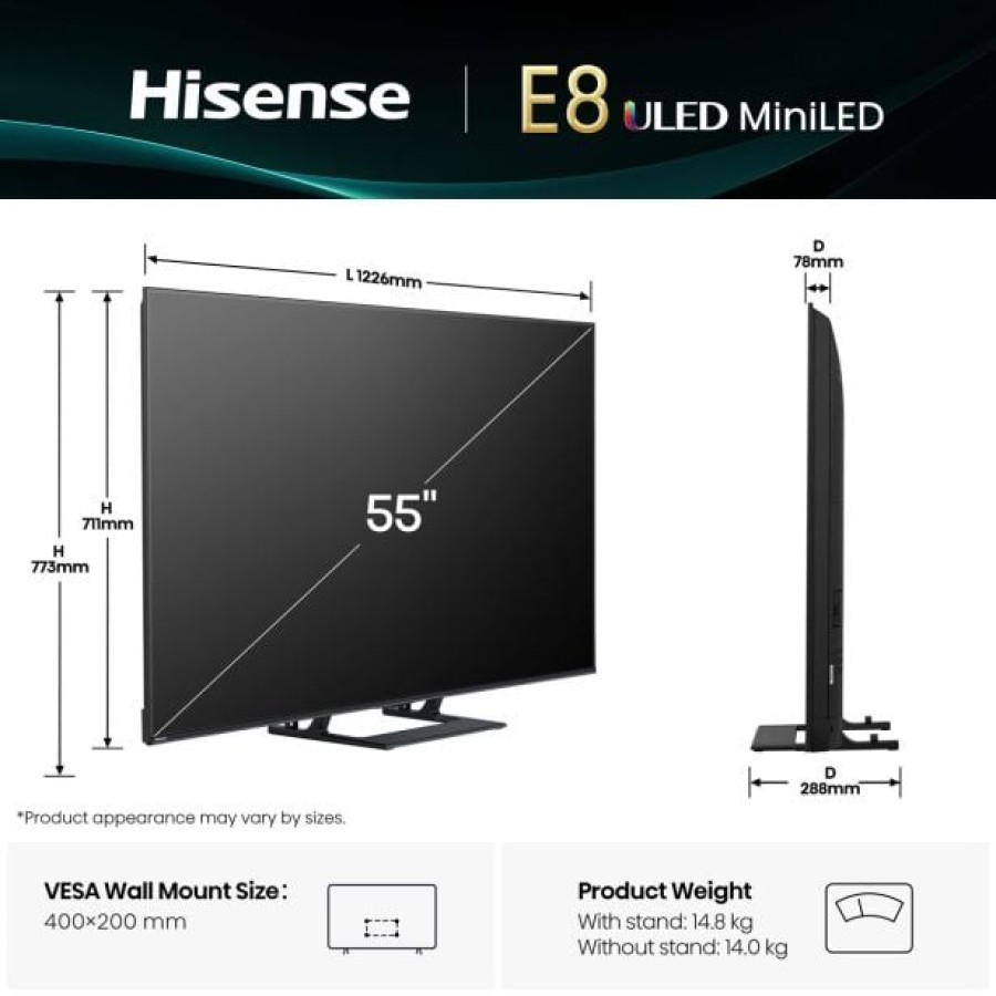 TELEVIZOR HISENSE 55E8Q - slika 7