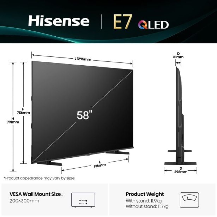 TELEVIZOR HISENSE 58E7Q - slika 7