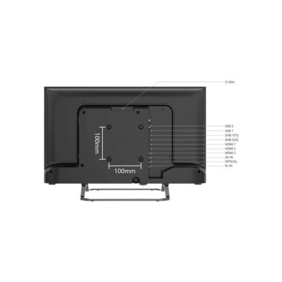 TELEVIZOR SMARTTECH 24" HD GOOGLE TV 220/12V - slika 3
