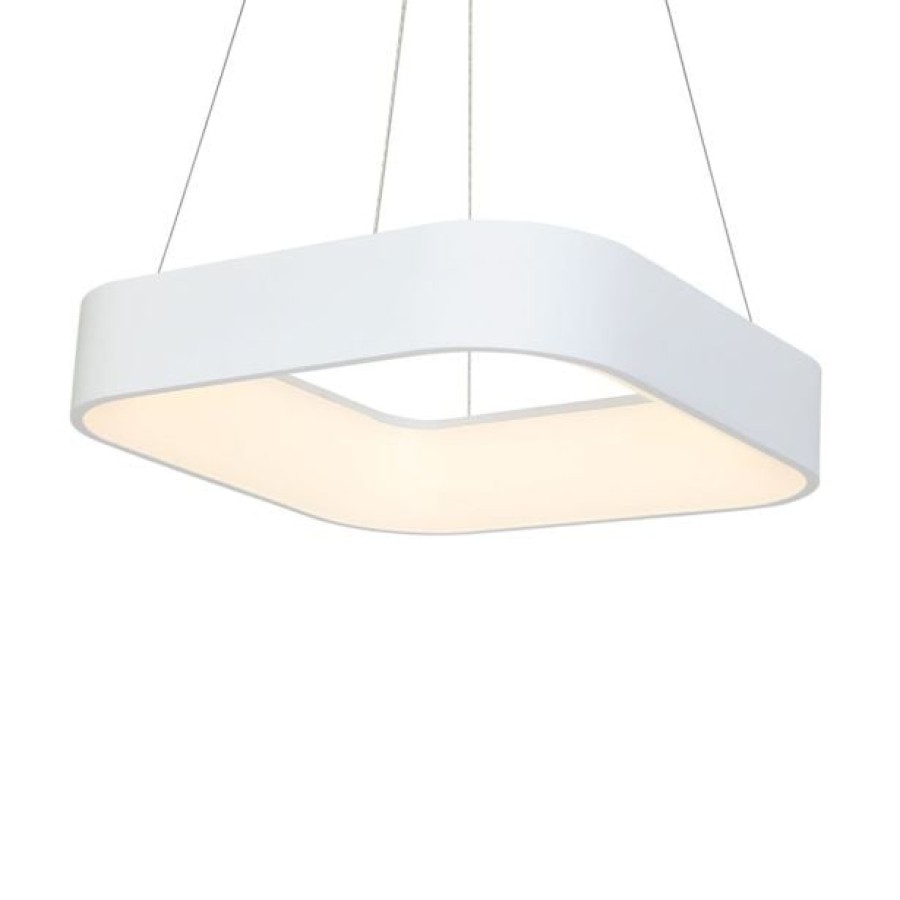 VISEČA SVETILKA MILAGRO ASTRO BELA 24W LED ML569 - slika 9