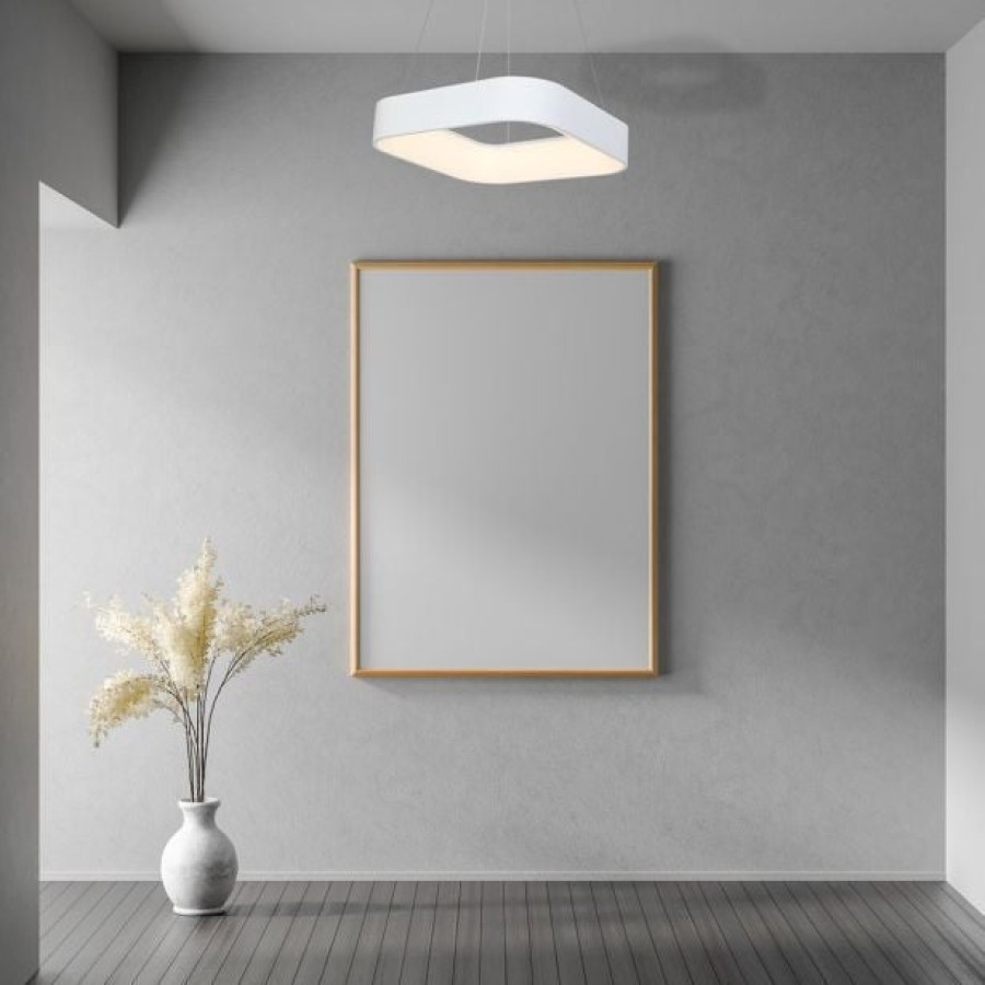 VISEČA SVETILKA MILAGRO ASTRO BELA 24W LED ML569 - slika 10