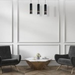 VISEČA SVETILKA MILAGRO VIDAR ČRNA 3XGU10 MLP5404 - slika 9