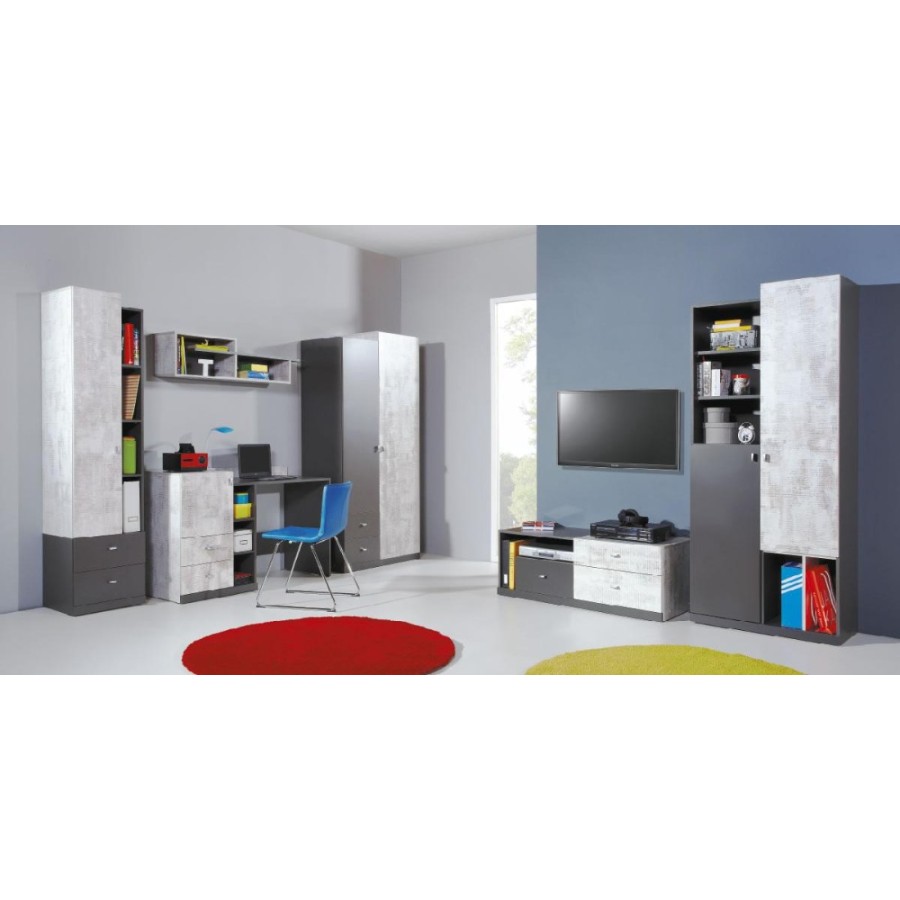 Visoki element TABLO - Siva/Bela/Modra - slika 6