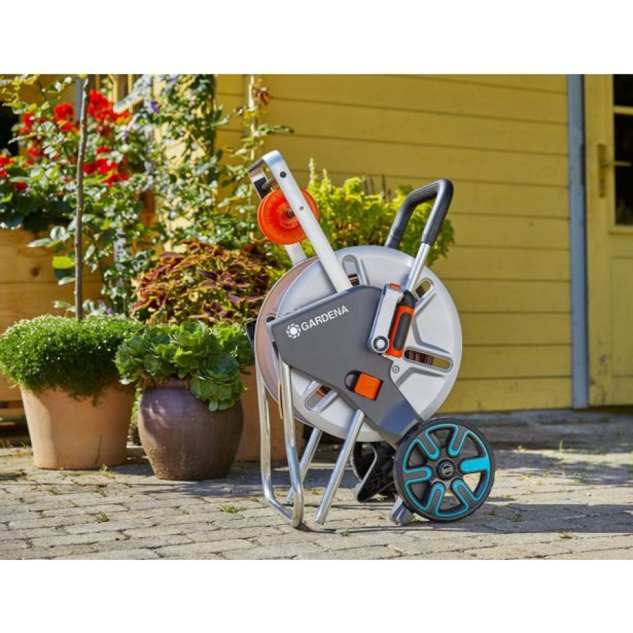 VOZIČEK ZA CEV GARDENA CLEVERLROLL M EASY KOVINSKI - SET - slika 6