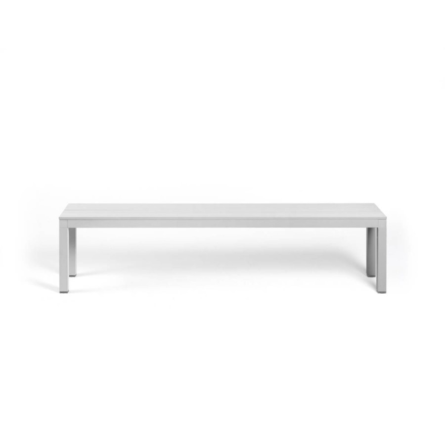 Vrtna klop RIO ALU, bianco - slika 3