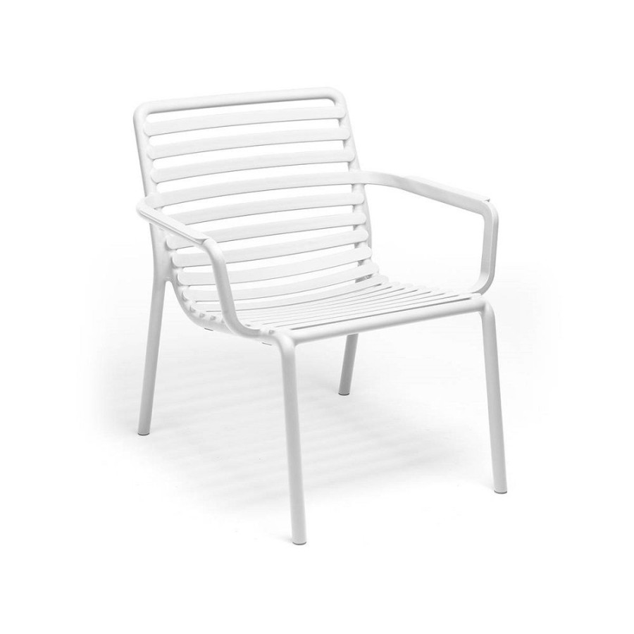 Vrtni stol DOGA RELAX, bianco - slika 3